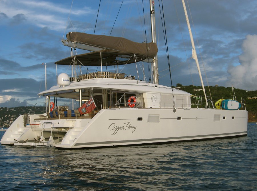 chartering a catamaran in the caribbean