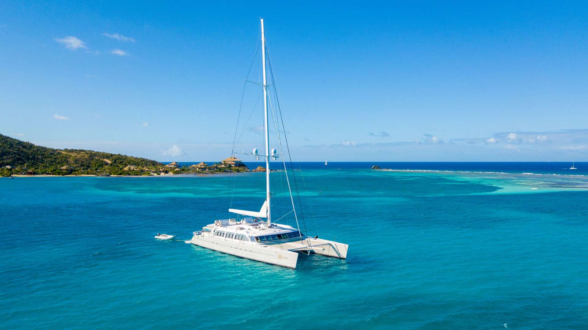 luxury catamaran rental caribbean